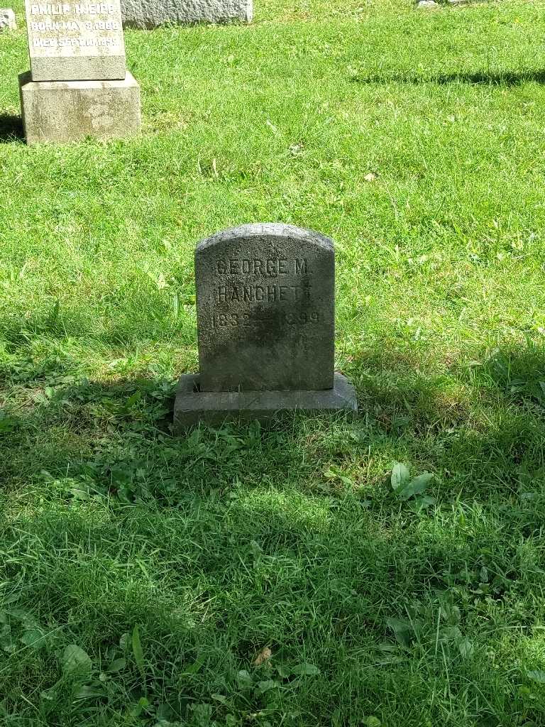 George M. Hanchett's grave. Photo 2