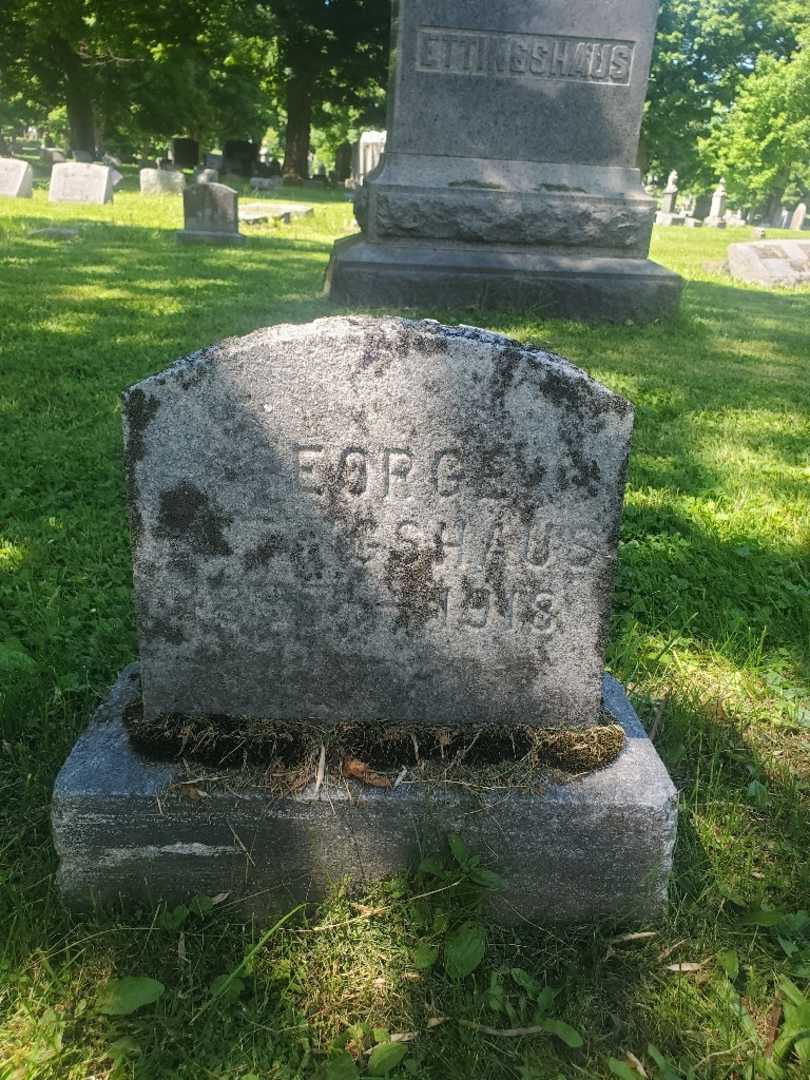 George "Geo" Ettingshaus's grave. Photo 4