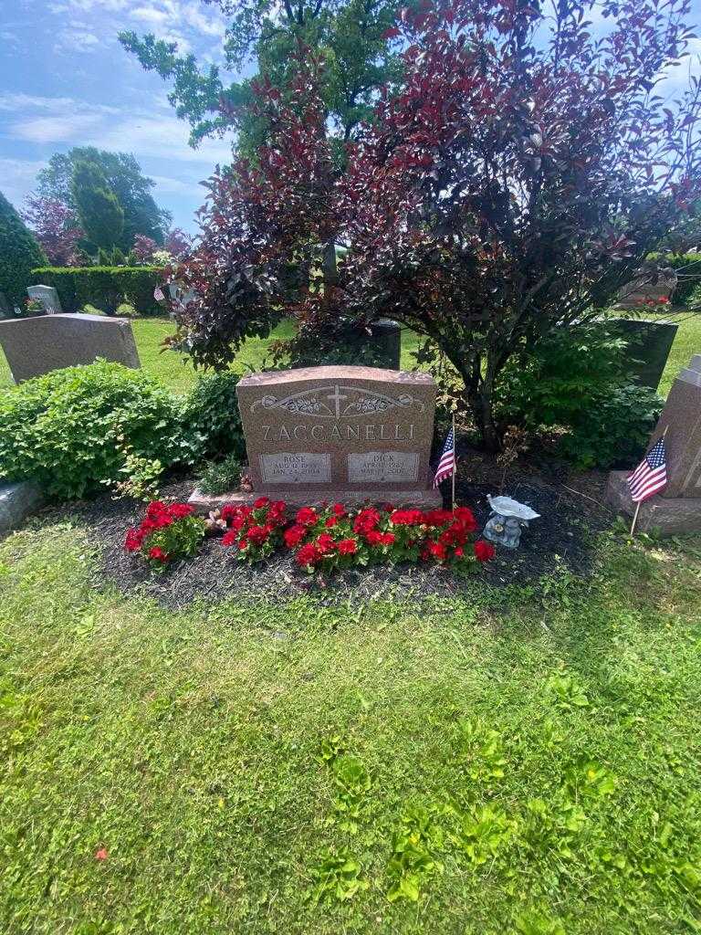 Dick Zaccanelli's grave. Photo 1