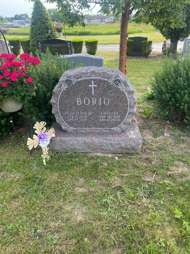 Charles Borio's grave. Photo 2