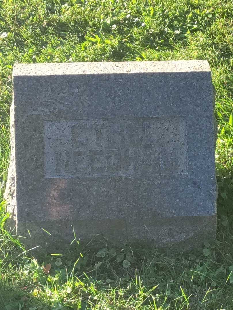 Ethel M. Bowers Needman's grave. Photo 1