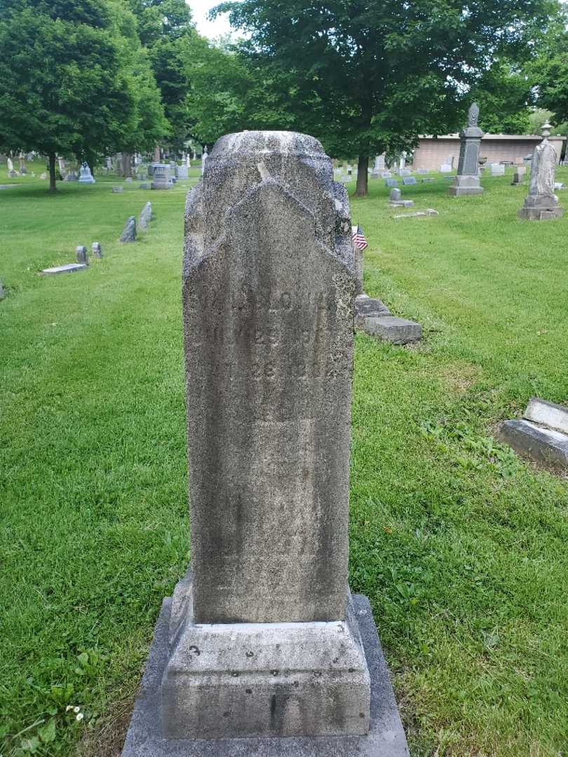 Eva L. Blowers's grave. Photo 2