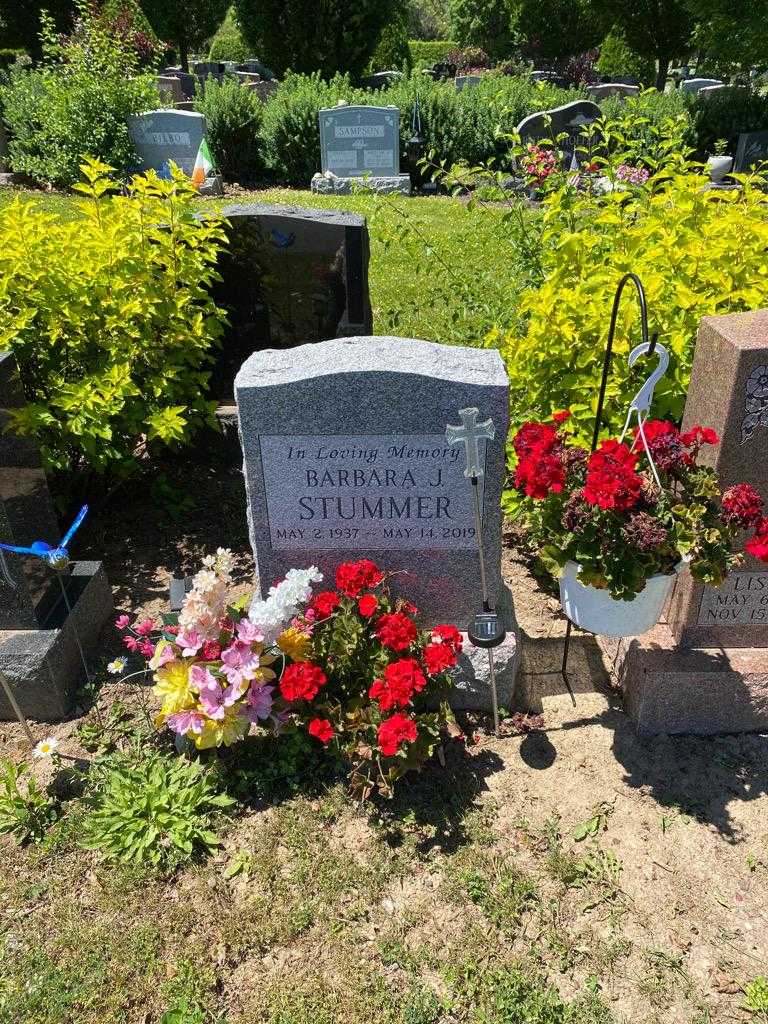 Barbara J. Stummer's grave. Photo 2