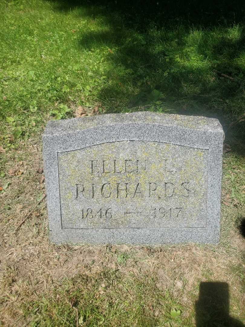 Ellen Nellie L. Richards's grave. Photo 3