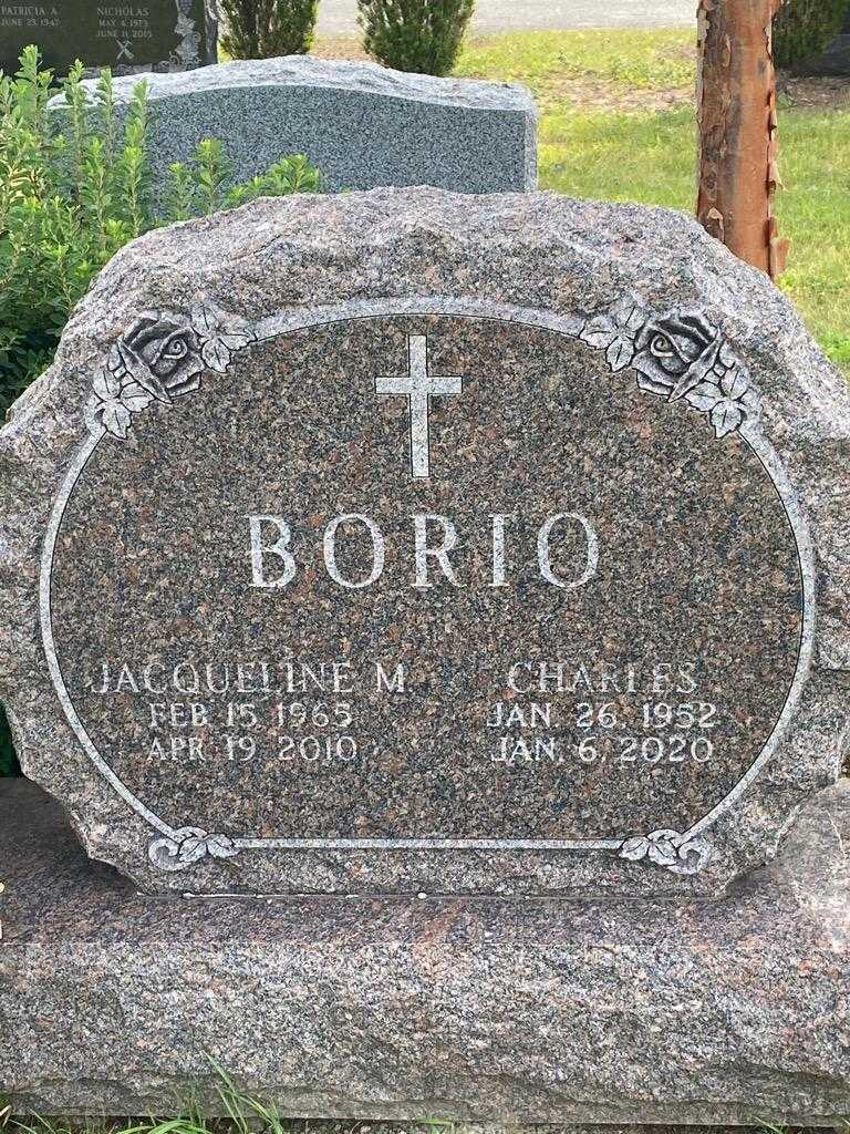 Charles Borio's grave. Photo 3