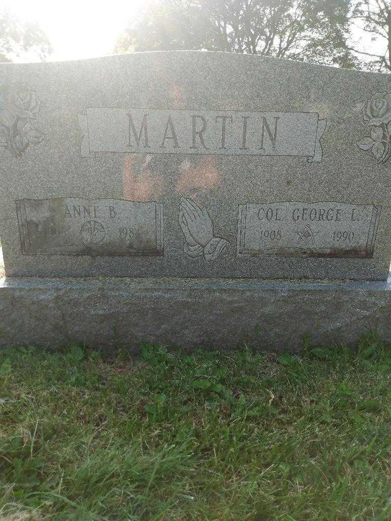 George L. Martin's grave. Photo 3