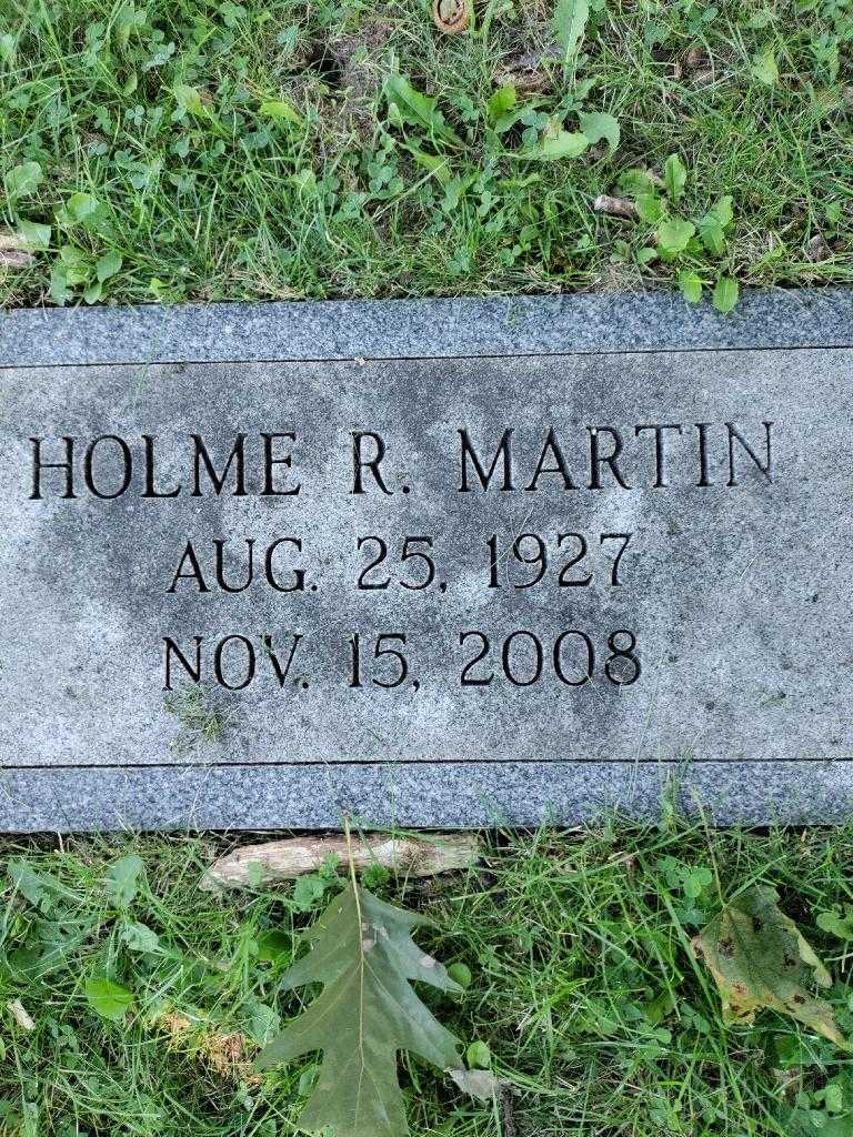 Holme R. Martin's grave. Photo 4