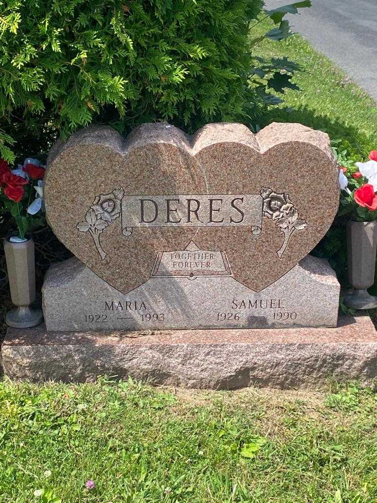 Maria Deres's grave. Photo 2