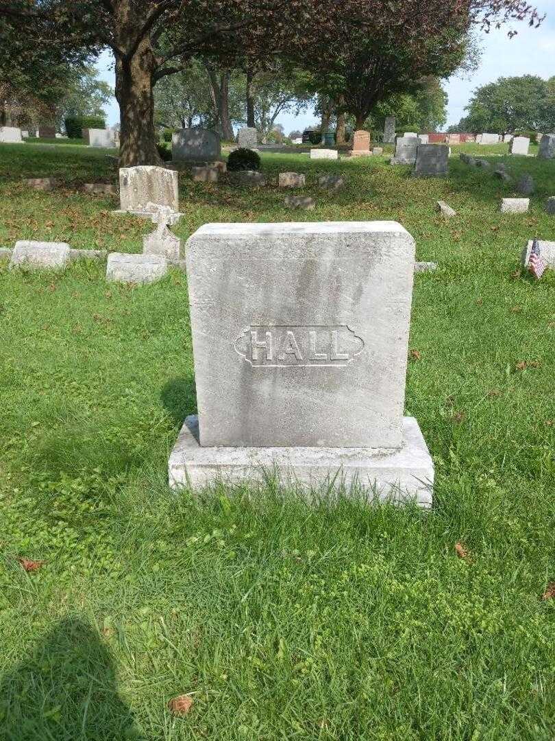 Harriett A. Hall's grave. Photo 4