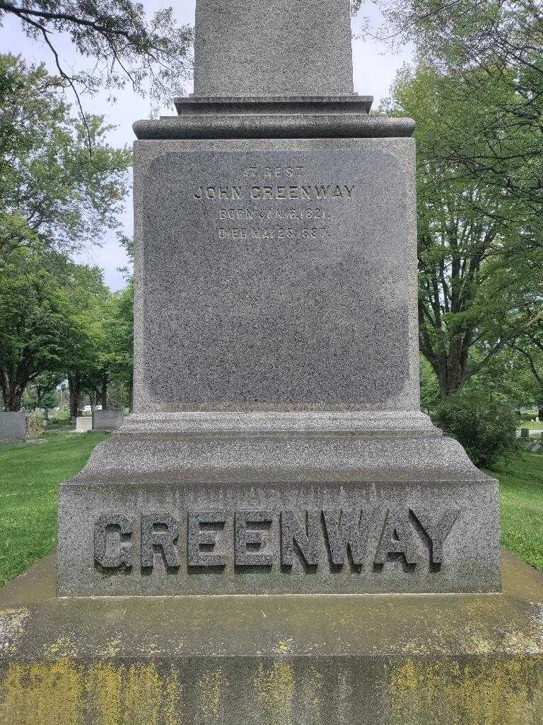 John Greenway's grave. Photo 3