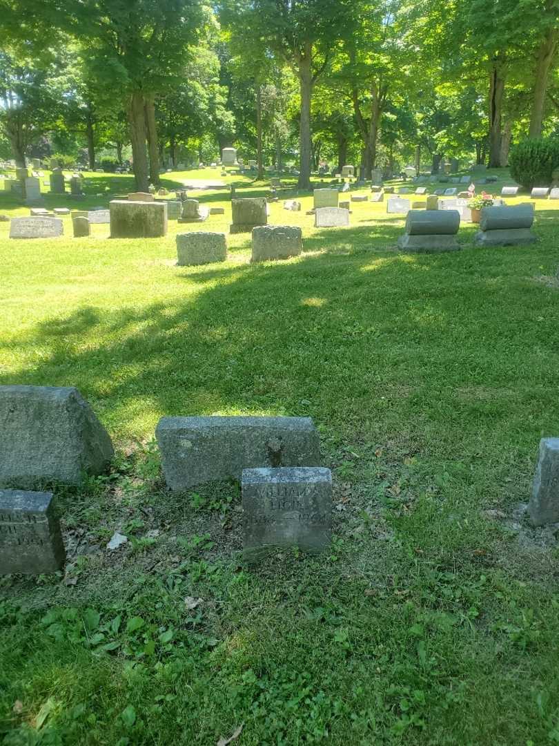 William A. Figie's grave. Photo 1