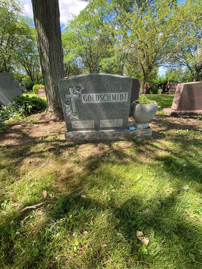 William F. Goldschmidt's grave. Photo 1