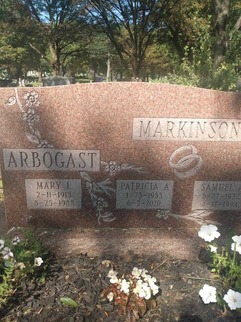 Patricia A. Markinson's grave. Photo 3