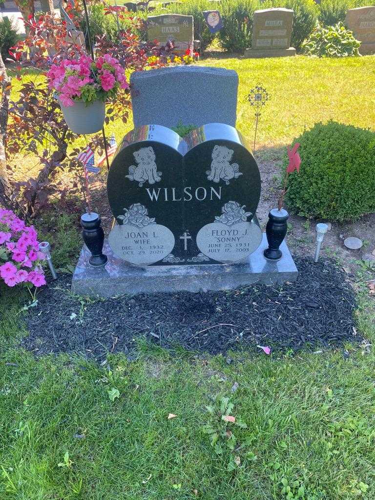Joan L. Wilson's grave. Photo 2