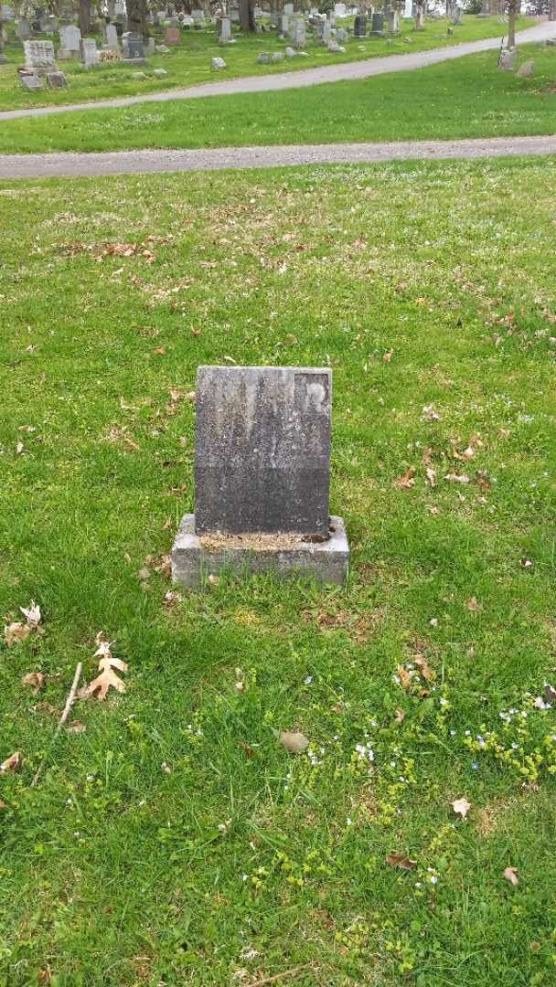Frances Langemann's grave. Photo 2
