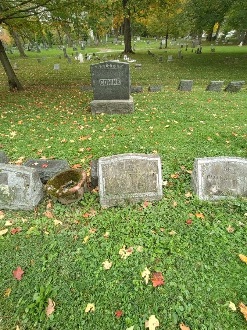 Margaret N. Scott's grave. Photo 1