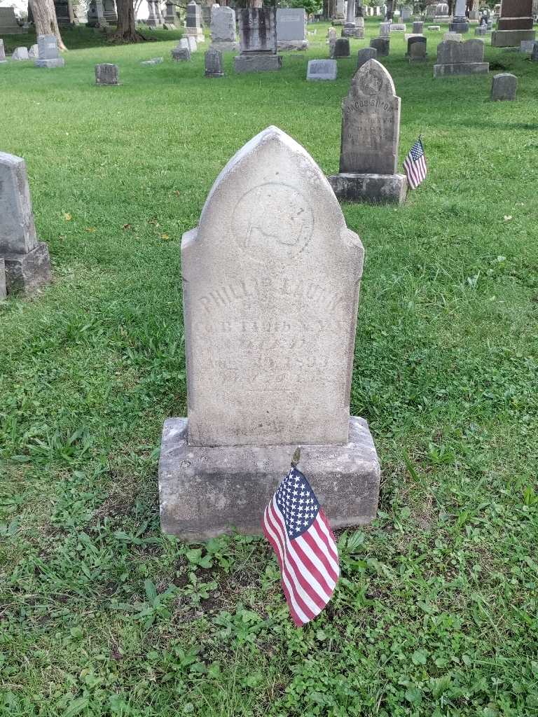 Phillip Launn's grave. Photo 2