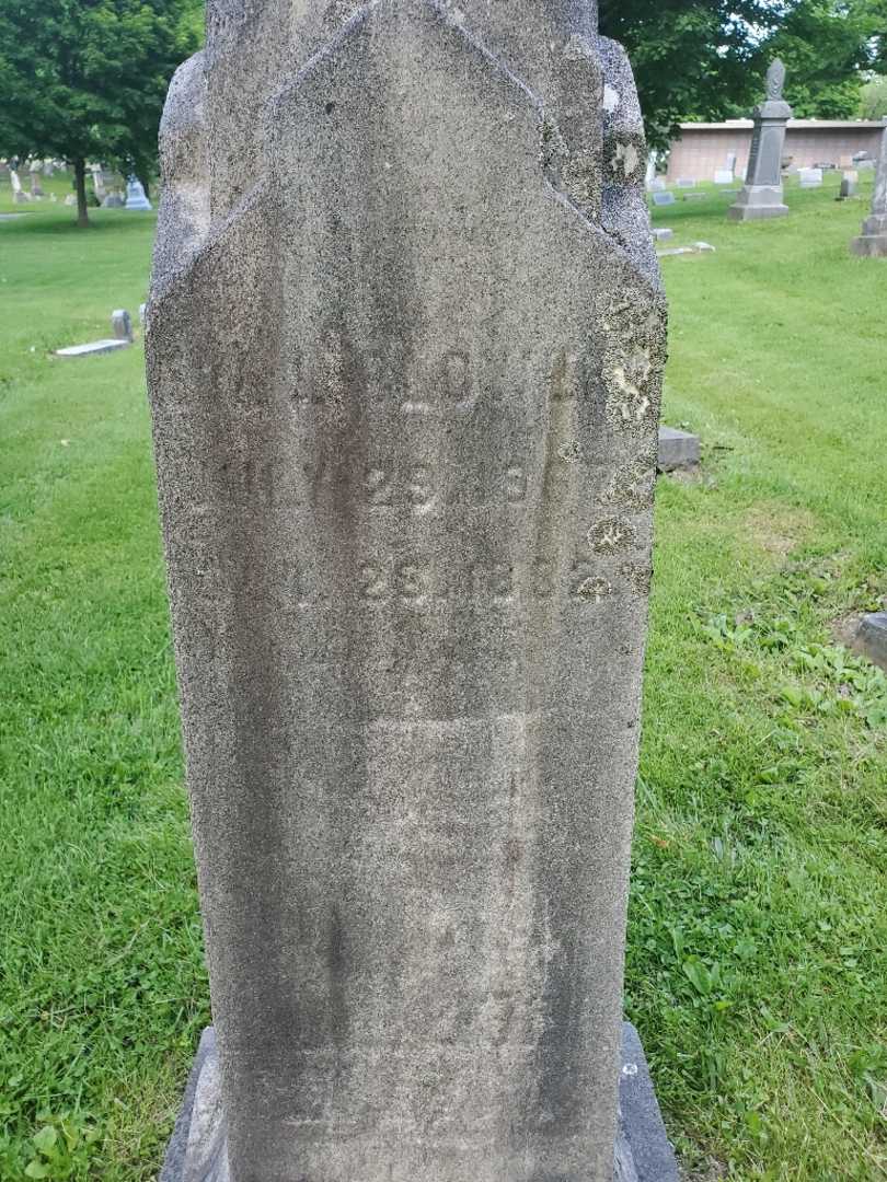 Eva L. Blowers's grave. Photo 3