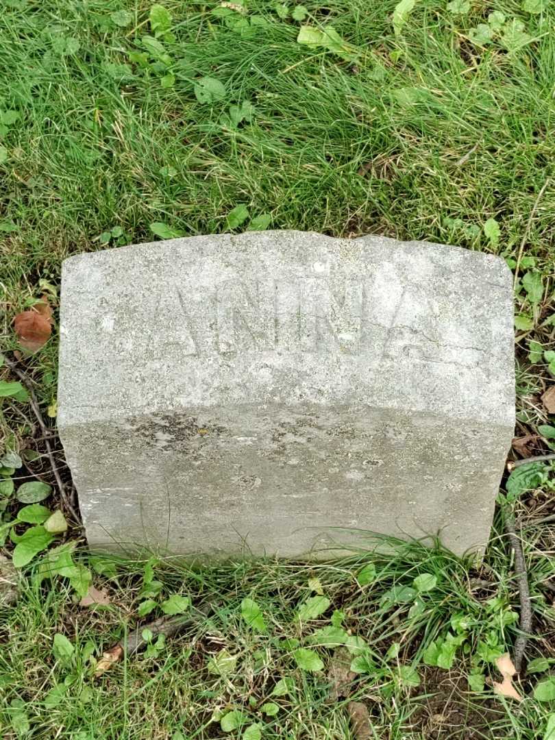 Anna Kohl's grave. Photo 3