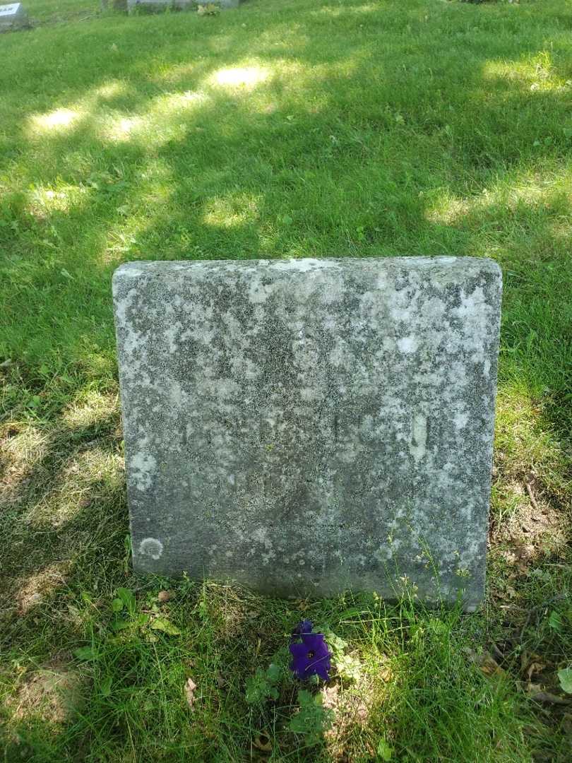 Alfred S. Luther's grave. Photo 3