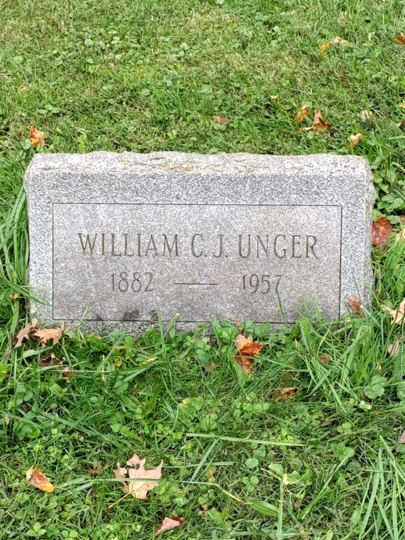 William Carl J. Unger's grave. Photo 3