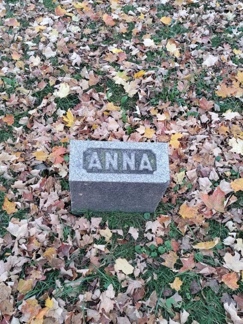 Anna S. Meelig's grave. Photo 4