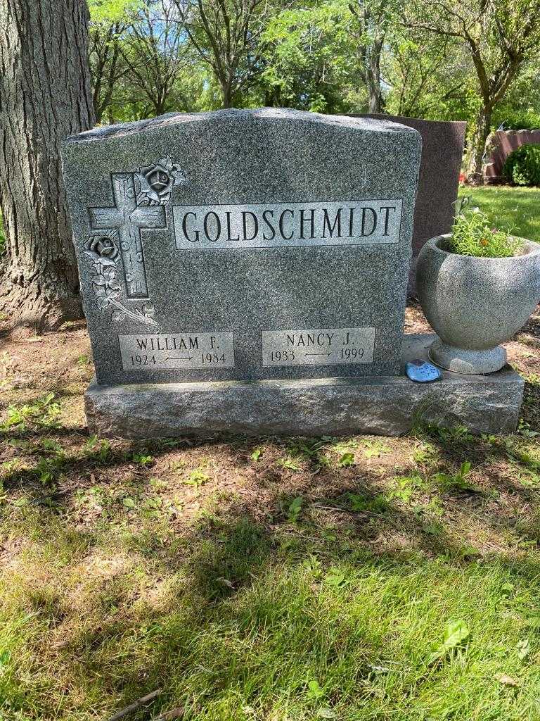 William F. Goldschmidt's grave. Photo 2