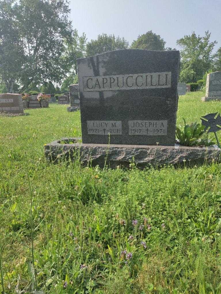 Joseph A. Cappuccilli's grave. Photo 1