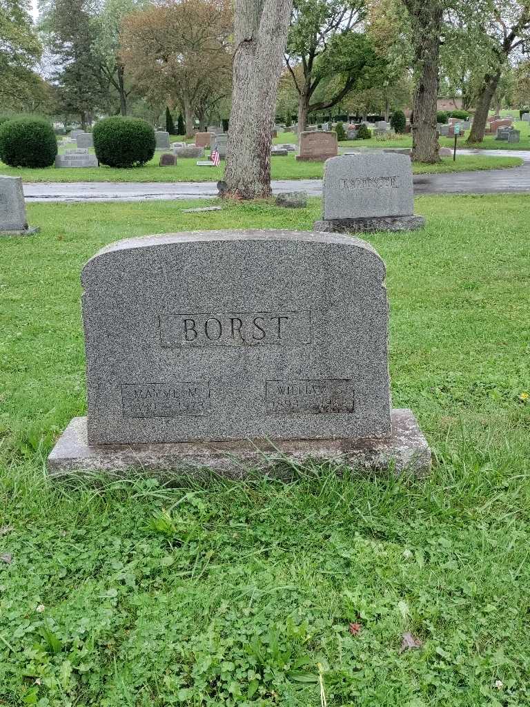 William S. Borst's grave. Photo 2