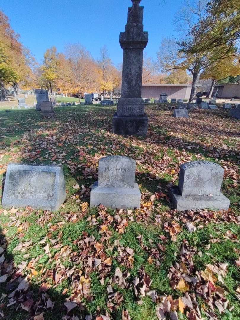 Adolph Kruger's grave. Photo 2