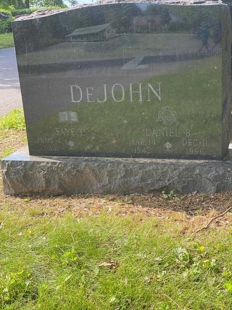 Daniel B. DeJohn's grave. Photo 3