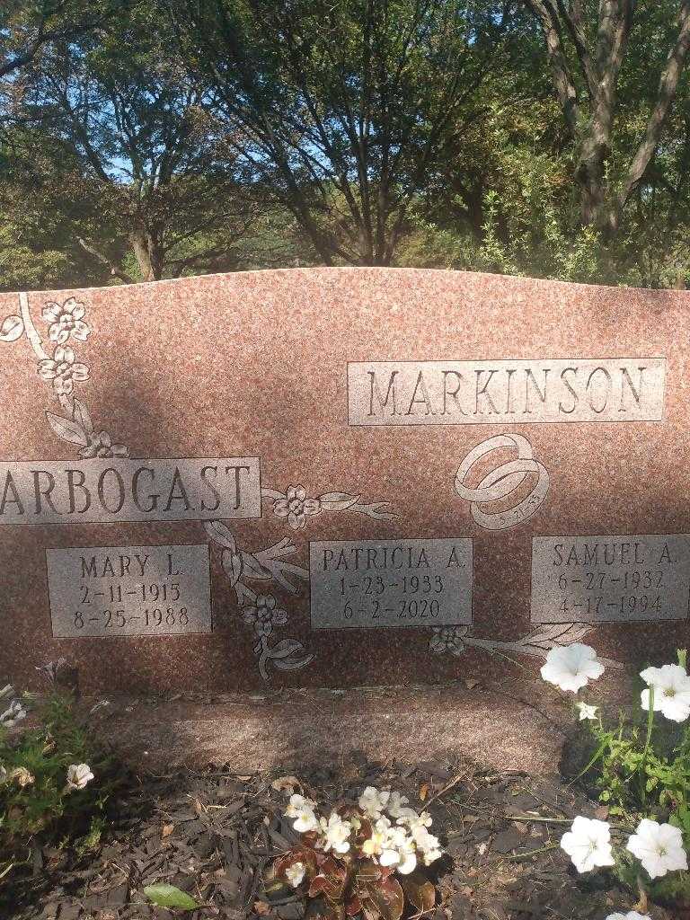 Mary L. Arbogast's grave. Photo 3