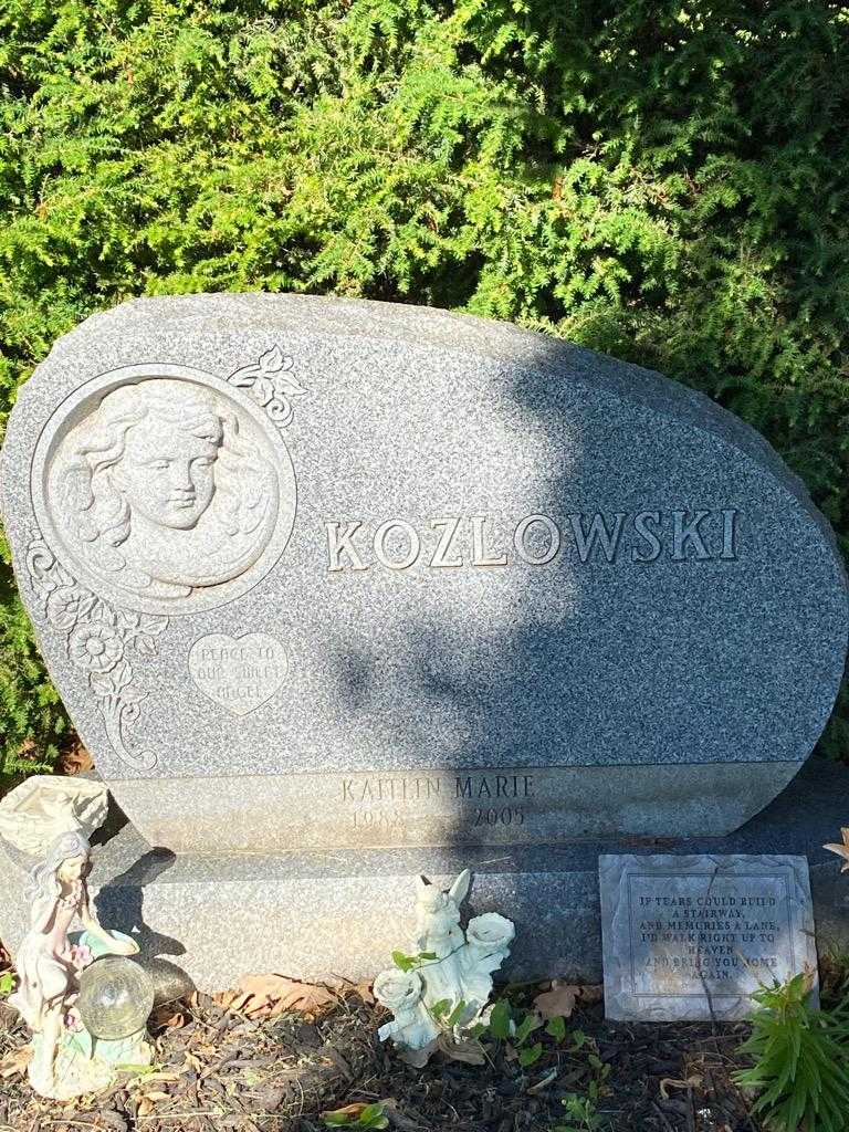 Kaitlin Marie Kozlowski's grave. Photo 1