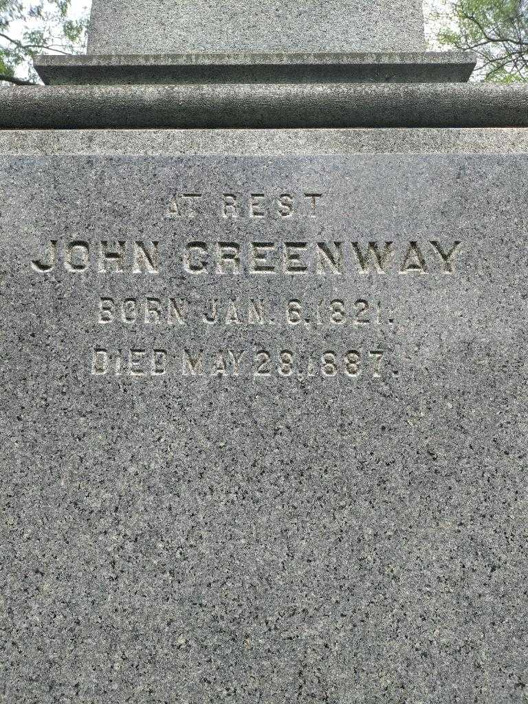 John Greenway's grave. Photo 4