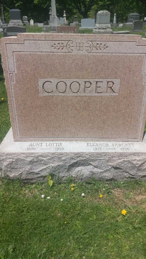 Charlotte L. "Lottie" Moore's grave. Photo 4