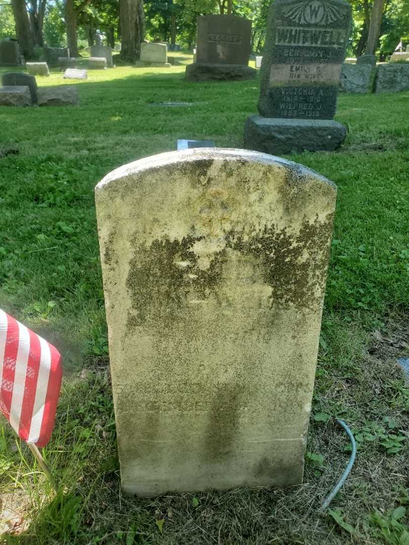 Wilfred J. Whitwell's grave. Photo 4