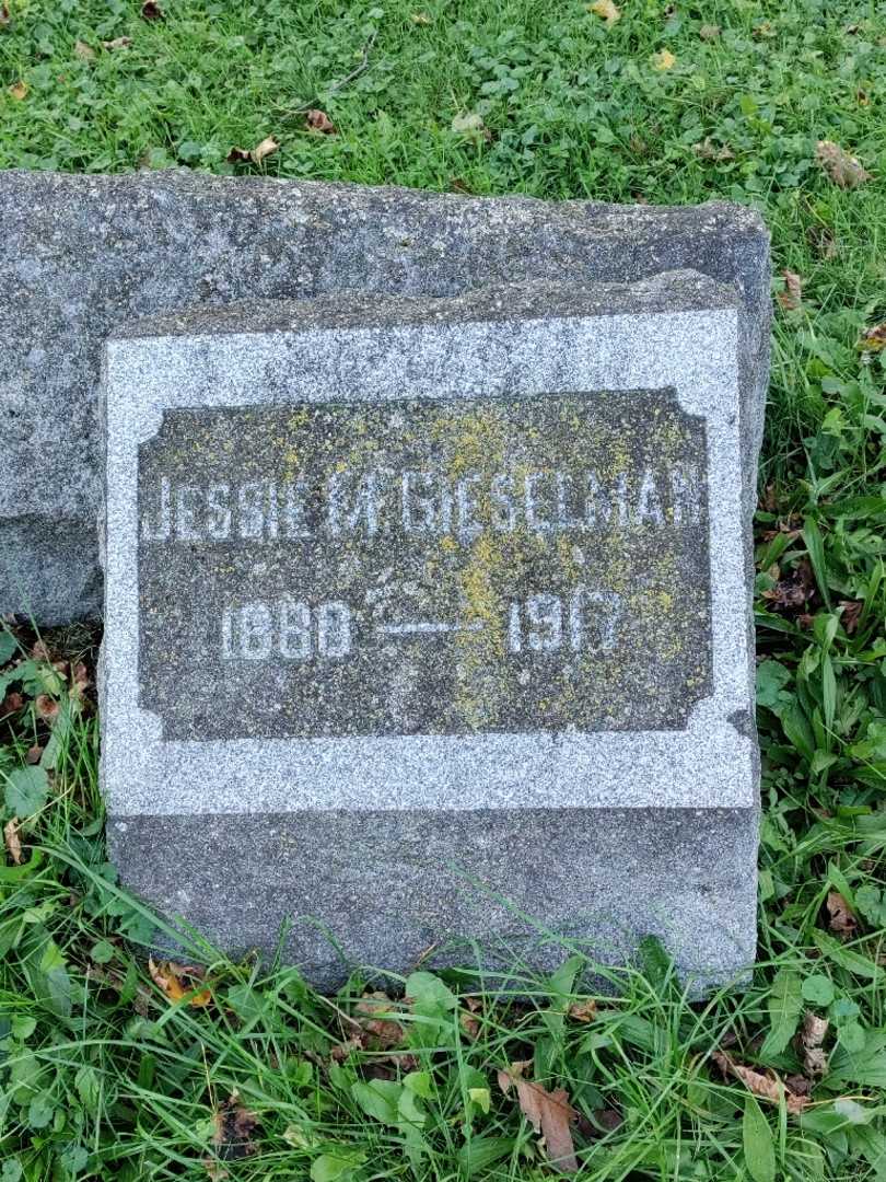 Jessie M. Gieselman's grave. Photo 3