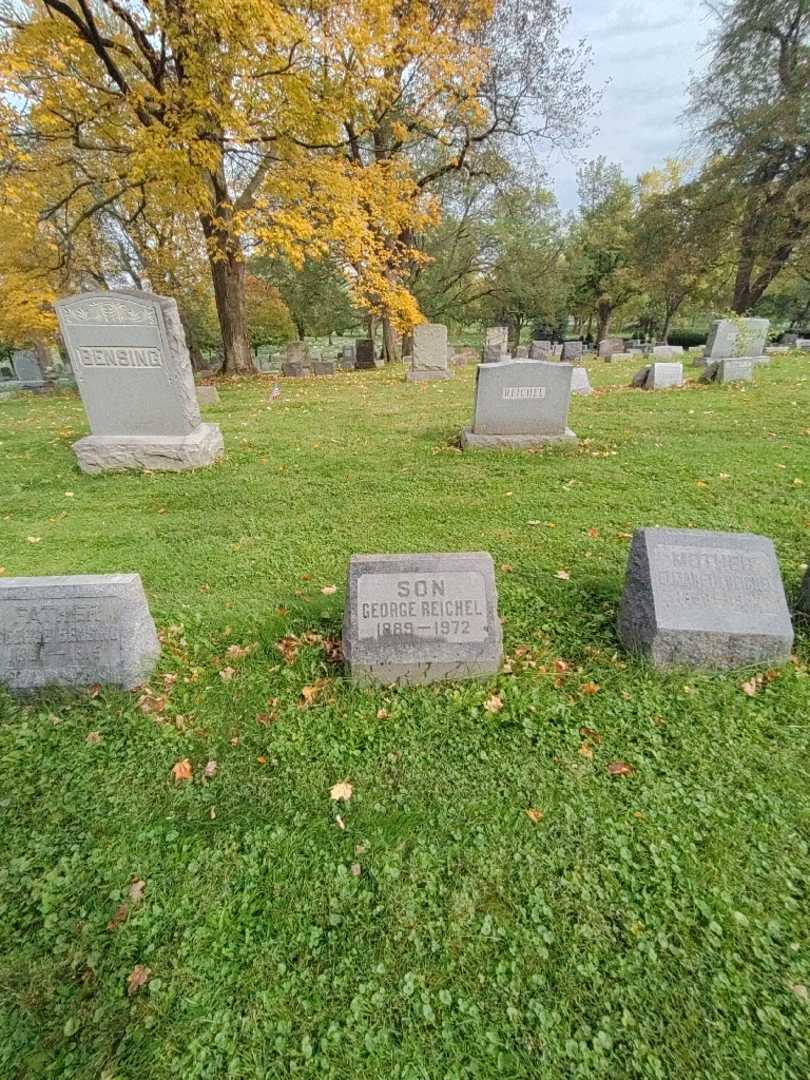 George Reichel's grave. Photo 1