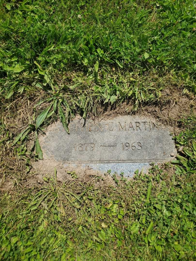 Stephen C. Martin's grave. Photo 3