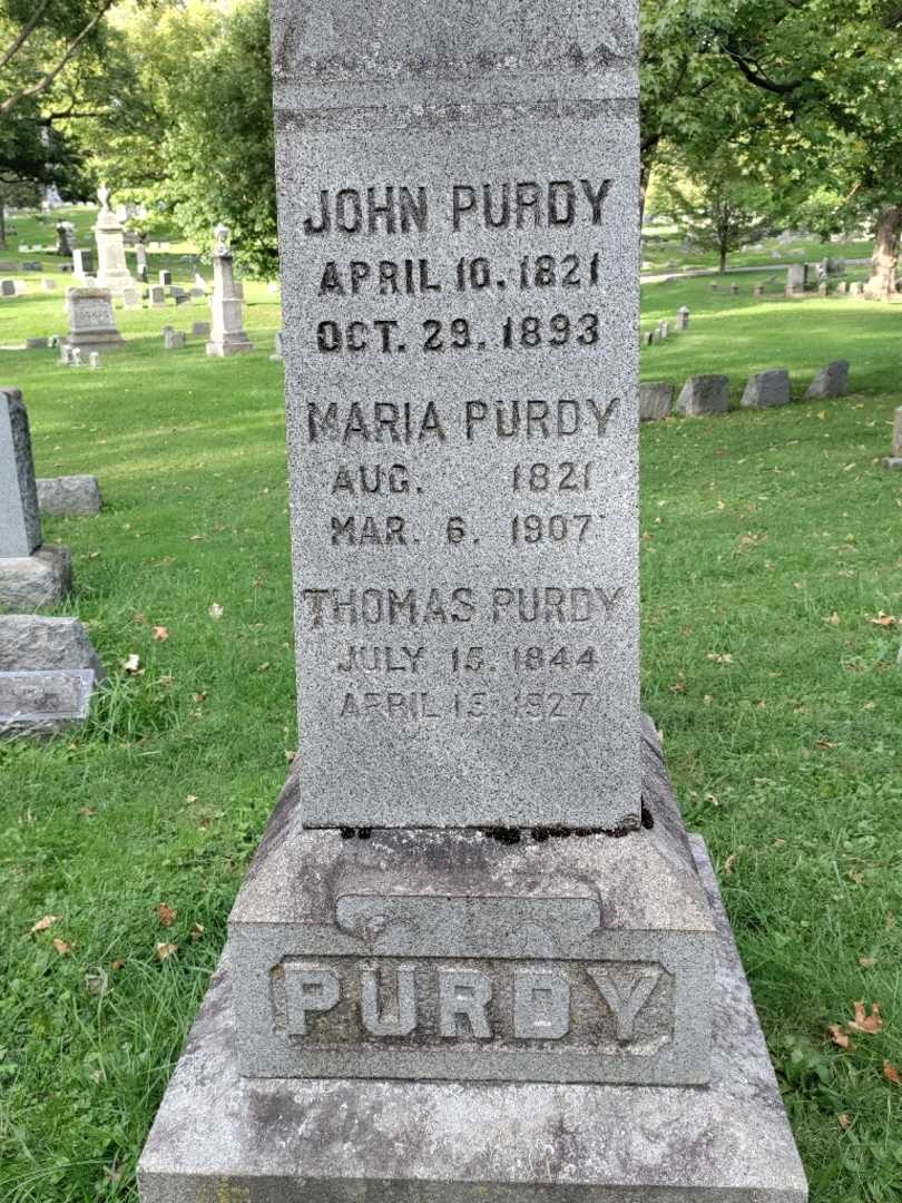 John Purdy's grave. Photo 3