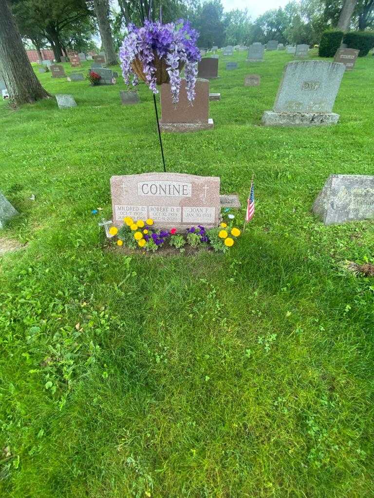 Mildred D. Conine's grave. Photo 1