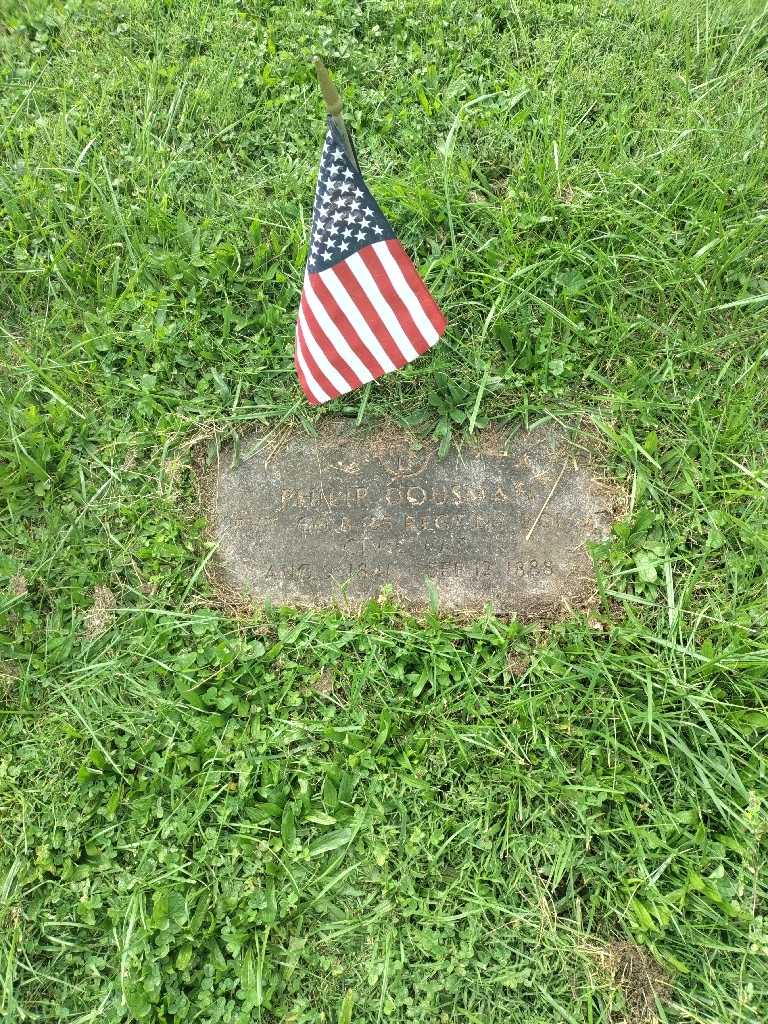 Phillip Dausman's grave. Photo 2