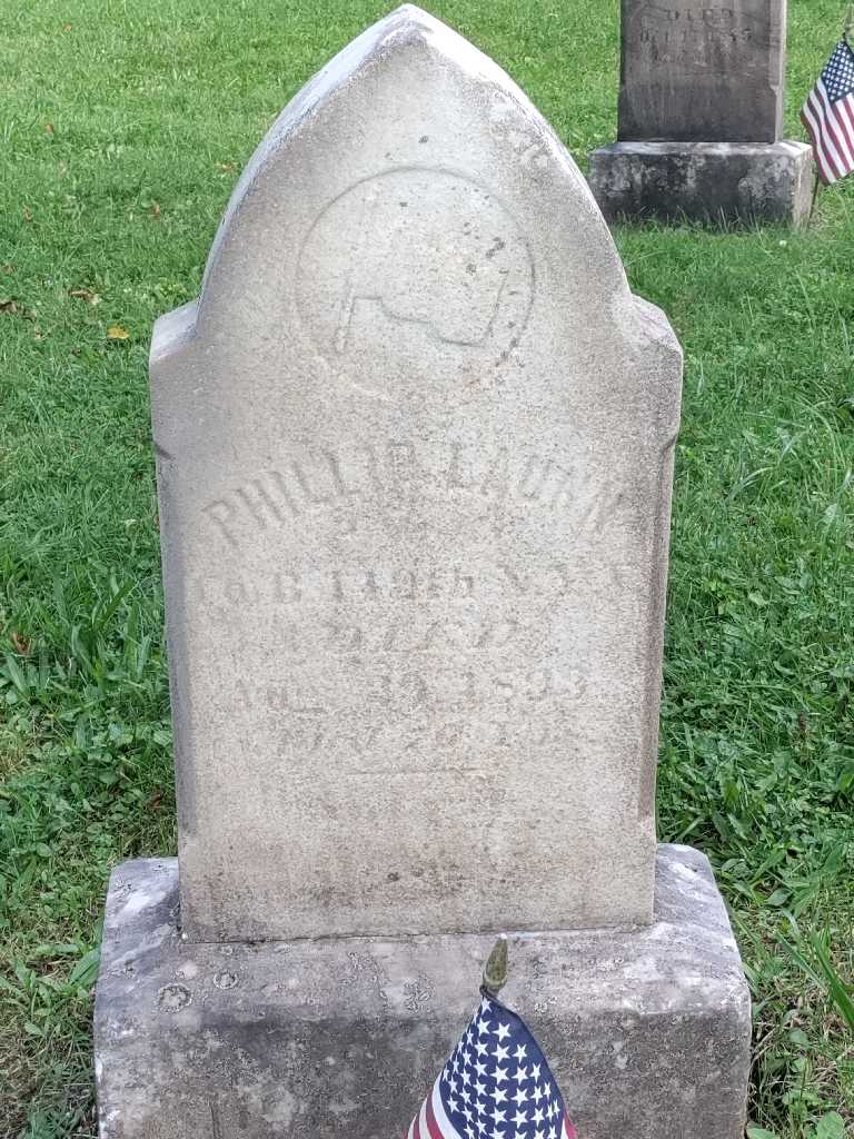 Phillip Launn's grave. Photo 3