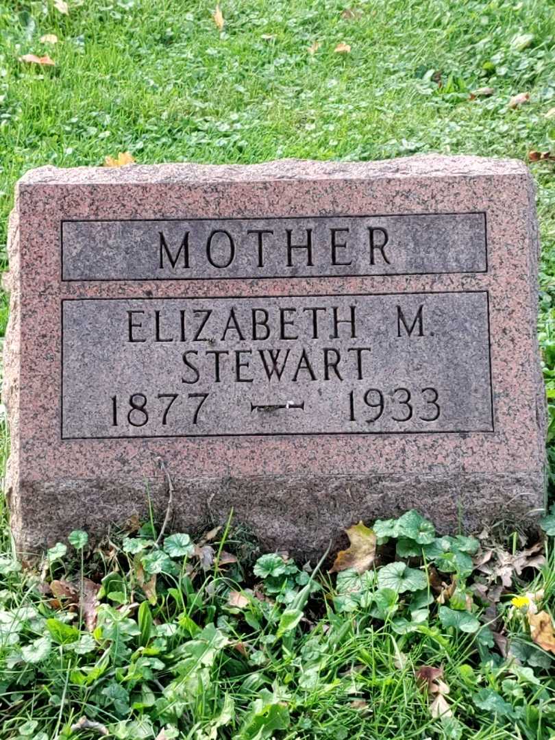 Elizabeth Meneilly Stewart's grave. Photo 3
