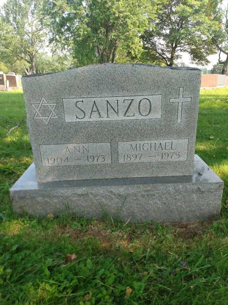 Ann Sanzo's grave. Photo 2