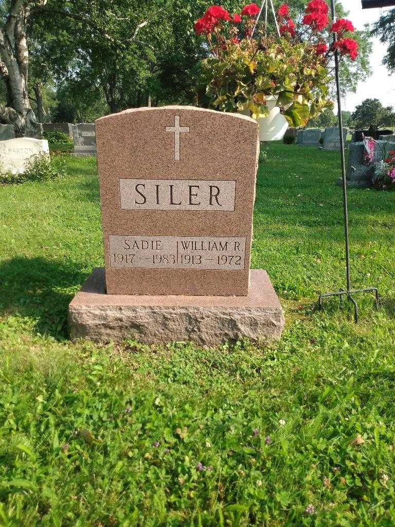 Sadie Siler's grave. Photo 2