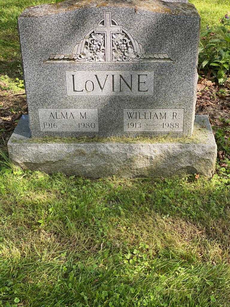 Alma M. LoVine's grave. Photo 3