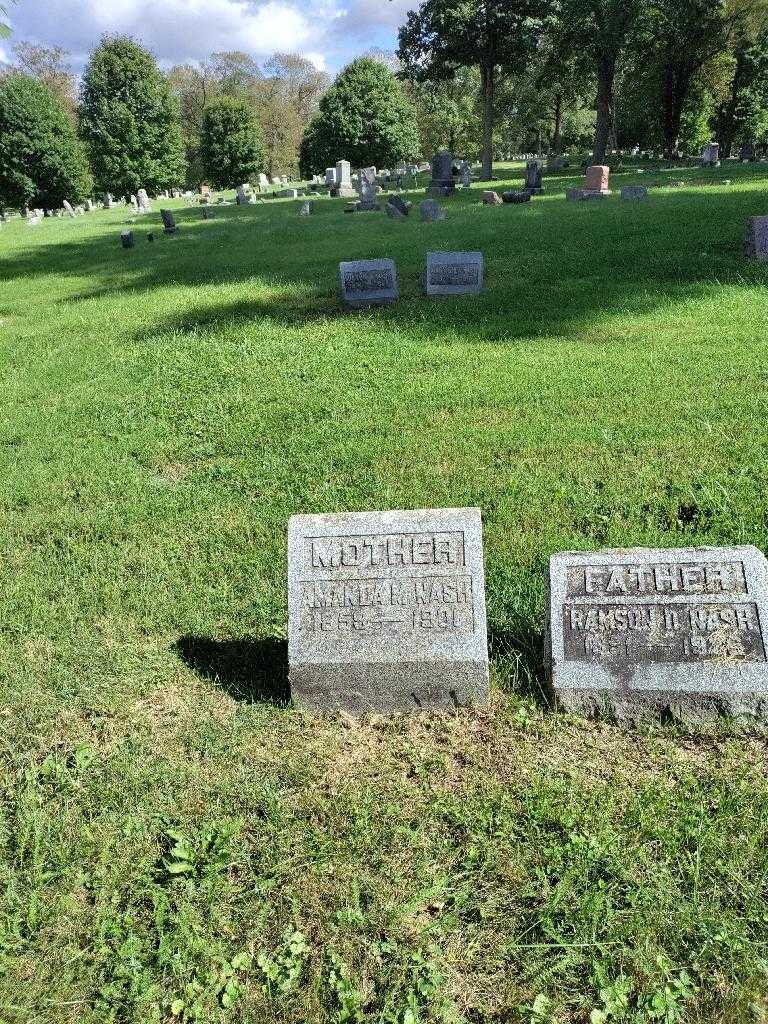 Amanda M. Nash's grave. Photo 1