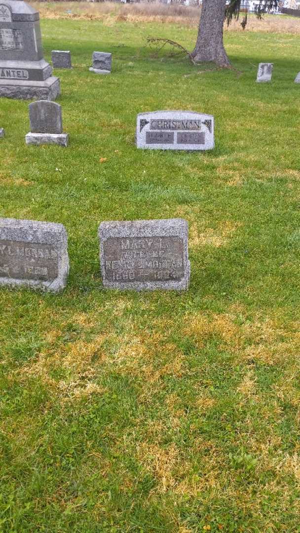 Mary L. Morgan's grave. Photo 2