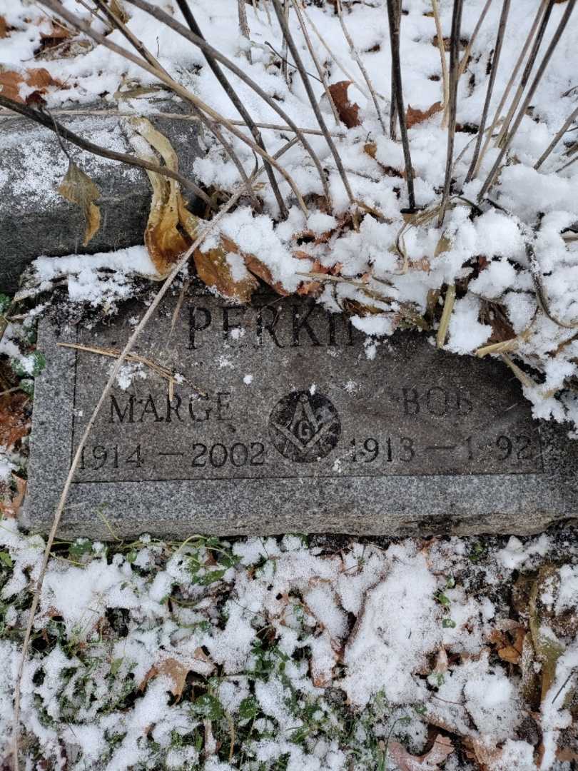 Margaret A. "Marge" Perkins's grave. Photo 3